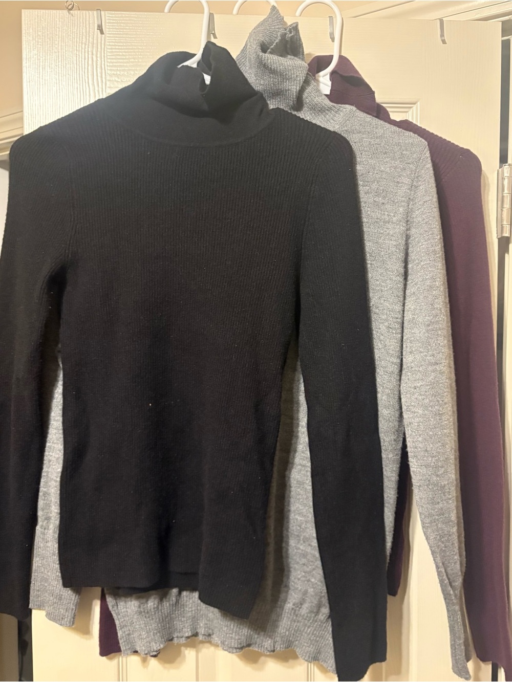 Lot of 3 Express and NY&Company Turtleneck Sweaters